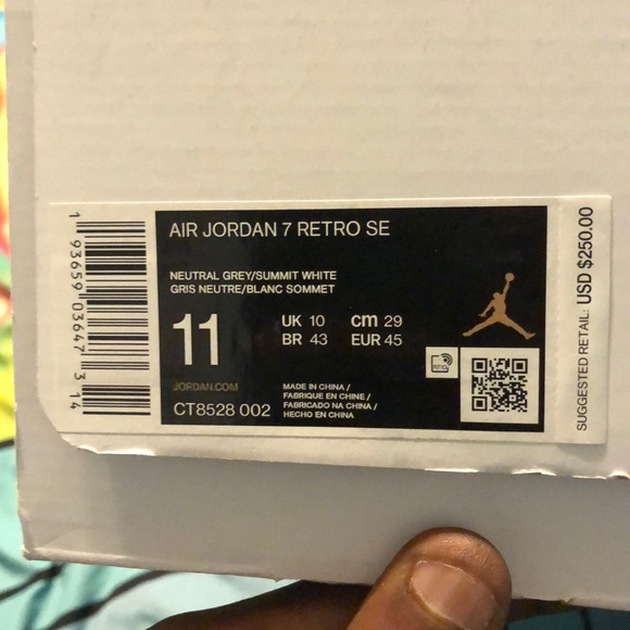 Jordan Retro 7